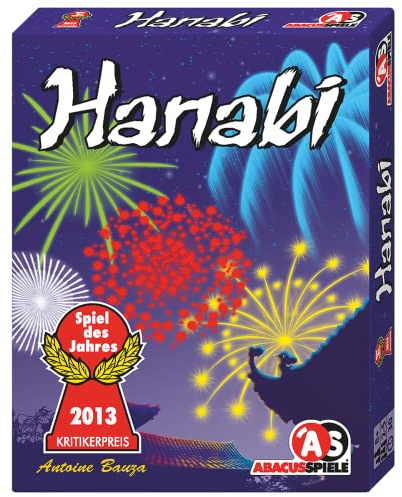 ABACUSSPIELE 08122 - Hanabi, Spiel des Jahres 2013, Kartenspiel