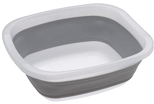 PrepWorks Collapsible Tub - Space-Saving, Foldable Utility Tub for Washing, Soaking, and Storage in Kitchen or Outdoors