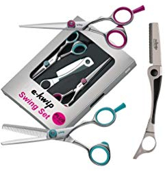 E-kwip Haarscheren Set Swing Set Plus inkl, Rasiermesser, 5,5 Zoll