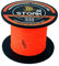 Stork HDx8, 8-Fach geflochtene premium Angelschnur 600m (Orange, 30 lbs / 13.6 kg / 0.22 mm)