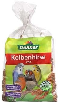 Dehner Vogelfutter, Kolbenhirse, rot, 500 g
