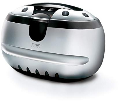 CASO UltraSonic Clean - Ultraschall Reinigungsgerät, 570 ml Edelstahltank, schnelle und schonende Reinigung von Brillen, Schmuck, Kämmen, elektrischen Rasierköpfen, Zahnspangen, Zahnersatz