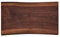 KAI Schneidbrett Walnussbrett (Blockbrett) - Limitiert auf 200 Stück pro Jahr - Abmessung ca. 58 x 35-40 x 5 cm - Professionelles Hochwertiges Schneidbrett Unterlage