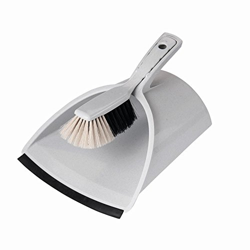 BÜMAG Kehrgarnitur 2tlg. JUMBO m.Lippe, Kunststoff, sort