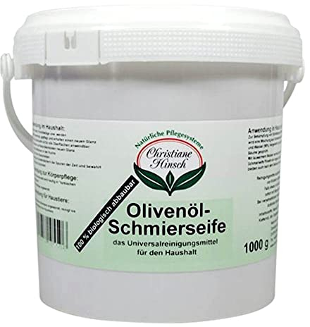 Olivenöl Schmierseife 1 kg - universell einsetzbar & sehr ergiebig