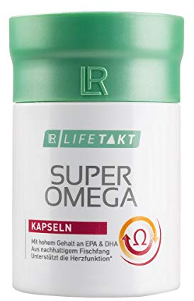LR LIFETAKT Super Omega Kapseln Nahrungsergänzungsmittel (2x 60 Kapseln)