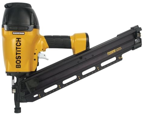 BOSTITCH Framing Nailer, Clipped Head, 2-Inch to 3-1/2-Inch, Pneumatic (F28WW)