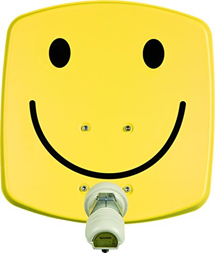 Technisat Digidish 33 Satellite Dish 33cm with Mounting and Single LNB - Smiley