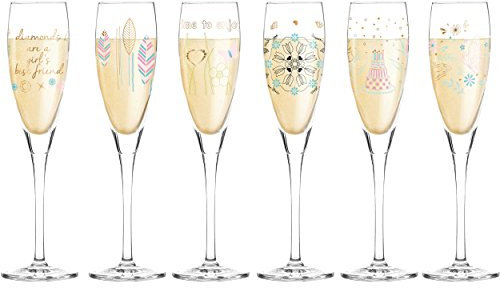 RITZENHOFF Set Proseco Pearls | Sandra Brandhofer, Nuno Ladeiro, Sabine roehse, Ramona Rosario, Claudia Schultes | 3250017 – 3250022 |Kollektion Autunno 2016