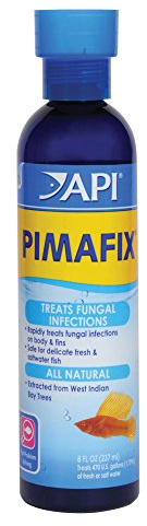 API PIMAFIX Antifungales Süß- und Salzwasser-Fischmittel 237 ml Flasche - Behandlung von Pilzinfektionen in Süß- und Salzwasser-Aquarien - 0.55 pounds