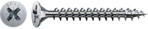 SPAX - Tornillo cincado claro, 4,0 x 16 mm, 1000 Unidades