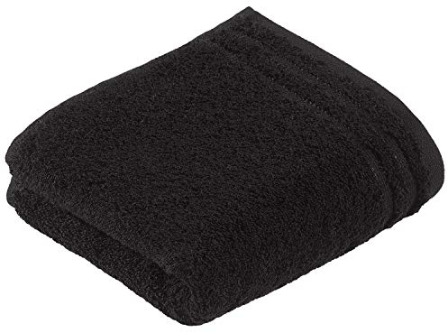 Vossen Calypso Feeling Gästetuch 30 x 50 cm schwarz