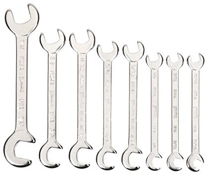 Williams JHWWS-1108SP 8 Piece Mini Double Open End Wrench Set