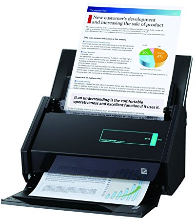 Fujitsu ScanSnap IX500 Dokumentenscanner inkl. Nuance Power PDF Standard