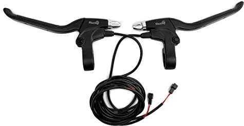 wuxing Brake Lever Handle Bar Grips for E-Bike Mini Bike Electric Bicycle Scooter Electric Bike Brake Lever