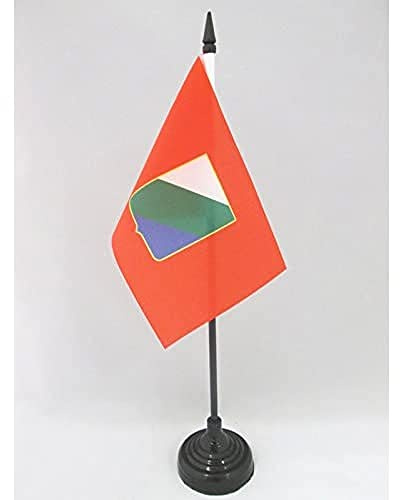 AZ FLAG Bordsflagga Abruzzo 15x10 cm 100D Polyester Plastfot