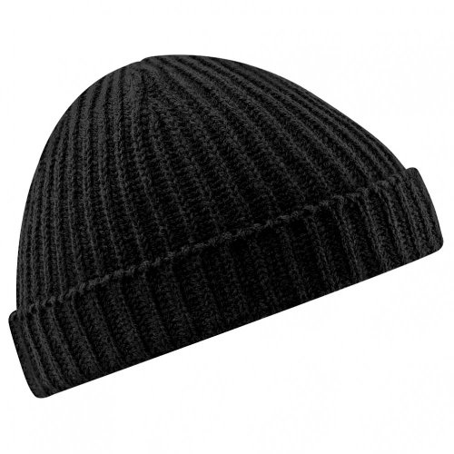Unisex Beechfield Trawler Fisherman Docker Beanie Hat 6 Colours Soft Touch