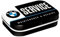 Nostalgic-Art Retro Pillendose, 4 x 6 x 1,6 cm, BMW – Service – Geschenk-Idee für BMW Accessoires Fans, Original Lizenzprodukt (OLP), mit Pfefferminz-Dragees, Vintage Design