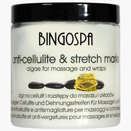 Algas contra la celulitis y las estrías para envolturas y masajes BINGOSPA