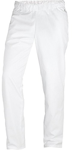 BP 1645-400-21-3XLn Unisex-Hose, mit Gummizug in der Taille, 215,00 g/m² Stoffmischung, weiß, 3XLn