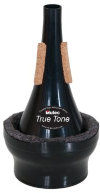 Mutec MHT149 Truetone by Cup Mute for Trumpet - Black Plastic