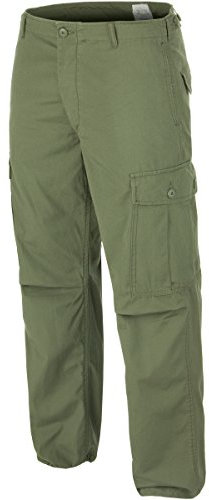 Mil-Tec Herren M64 Hose, Oliv, XL EU