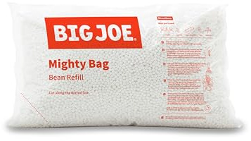 Big Joe Bean Refill Polystyrene Beans for Bean Bags or Crafts, 100 Liters