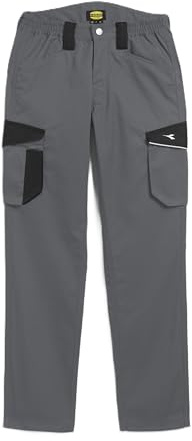 Utility Diadora, Abbigliamento da Lavoro, PANT STAFF CARGO, colore STEEL GRAY, taglia XL