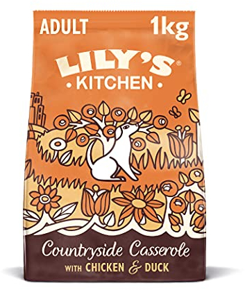 Lily's Kitchen Proper Food for Dogs Complete Nutrition Adult Chicken & Duck, 1000g