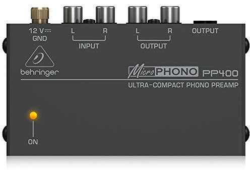 Behringer PP400 Phono préamplificateur pour Platine