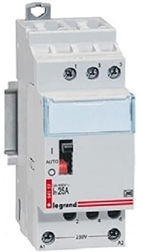 Legrand - Contacteur pour tarifs heures creuses - tripolaire 400V~ - 20A - 2 modules