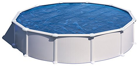 Gre CPR550 - Cobertor de Verano para Piscina Redonda de 550 cms, Color Azul