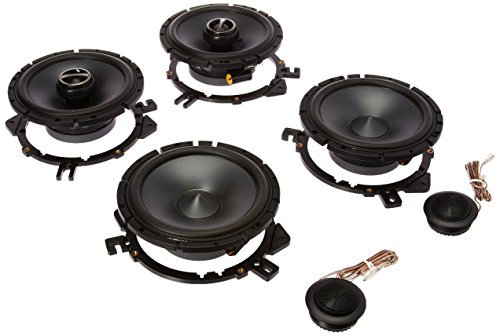Package: Pair Alpine Sps-610C 6.5 2 Way Pair Of Component Car Speakers + Alpine Sps-610 6.5 2 Way Pair Of Coaxial Car Speakers