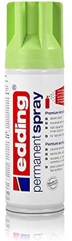 Edding permanent spray pastel vert mat 200 ml Bombe de peinture acrylique de prime peut