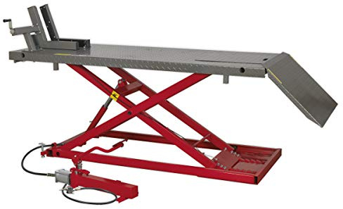 Sealey mc680 a 680 kg Kapazität schwere Air/Hydraulische Motorradhebebühne