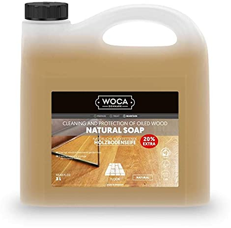 WOCA 511030A Holzbodenseife Natur 3 Liter