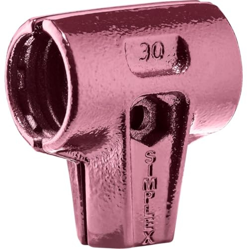 Halder Simplex Cast Iron Replacement Housing 30mm – For Soft-Face Mallets, Wear-Resistant Powder Coated, Vibration Dampening, Non-Chipping – 3011.030