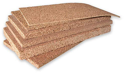 ARTIMESTIERI - Pannelli di Sughero da 1 a 10 cm di spessore - isolamento termico,acustico tetti cappotti e pavimenti - 4cm - conf. da 4mq