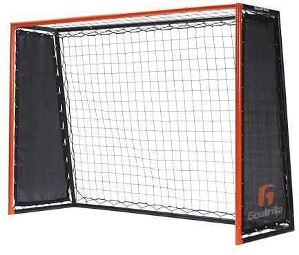 Goalrilla Striker Soccer Rebound Trainer with Double-Sided, Ultra-Responsive Rebounding Net and Goal, Large