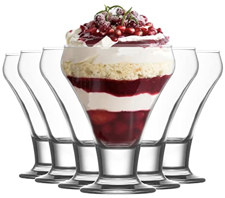 ART & CRAFT Coppa Gelato Frosty - in Vetro - 305 ml - 6 Pezzi