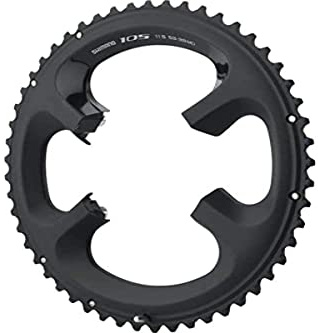 Shimano 105 Fc-5800 Kettenblatt, Black, 52 Zähne