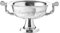 invicta INTERIOR Eleganter Design Sektkühler Champagne 40cm Silber poliert Flaschenkühler