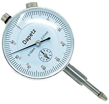 Dapetz ® Metrisk visarindikator, 0–10 mm