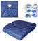 Allround Abdeckplane 3x5 Meter mit Ösen - Ultraleichte 60g/m² Bauplane, Schutzplane, Garten-Plane zum Abdecken (Blau, 3m x 5m)