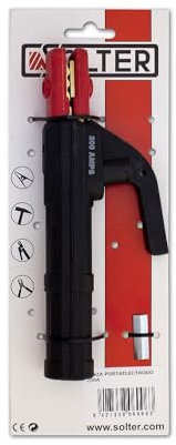 Solter Pinza Portaelectrodo 200A, Sujeción Firme, Alta Conductividad, Diseño Ergonómico, Electrodos Ø4.0 mm, Resistencia y Durabilidad