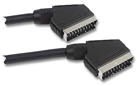 Schwaiger sca7121 533 Scart Cable 2 m SCART (21-Pin) Scart (21-Pin) Black