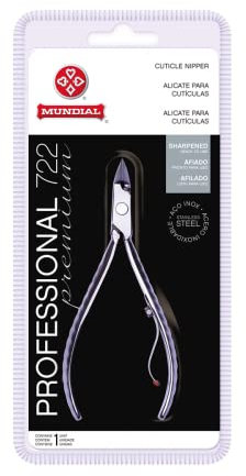 Mundial | Pince à cuticules professionnelle Mundial Inox 722-PR