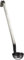 Pentole Agnelli, COIX3205E06, Mestolo, Acciaio Inox, Argento