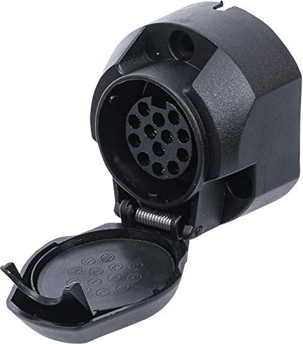 BGS Diy 80964 | Anhänger-Steckdose / Buchse | 13-polig