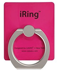 iRing Premium Style Ring, Smartphone-, Handy-Halterung, Haltegriff, Standfuß, Autohalterung, Selfie, für iPhone 6/6Plus/6S, Galaxy 5/S6/Note, Sony Xperia Z5, LG G4/Nexus 5 X, Huawei G8/P8, HTC One A9/M9/Desire
